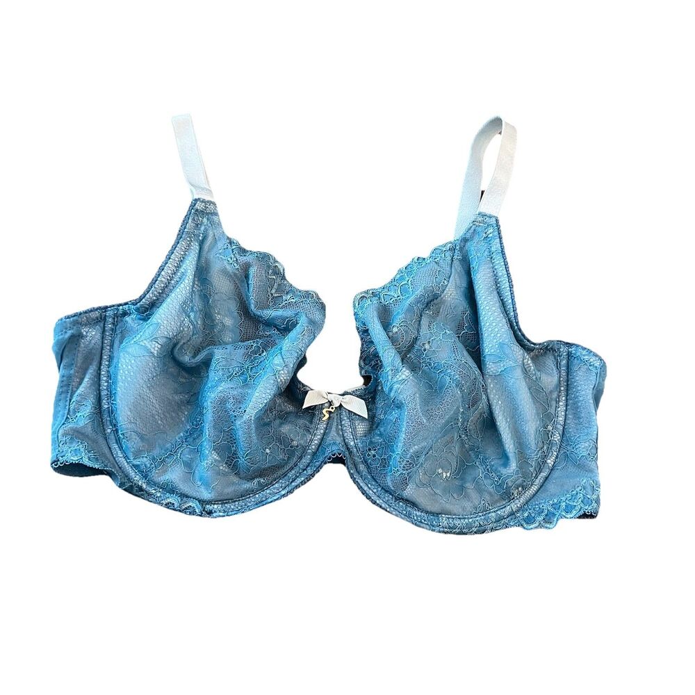 Gossard Women’s Bra 38G Lace Underwire Teal